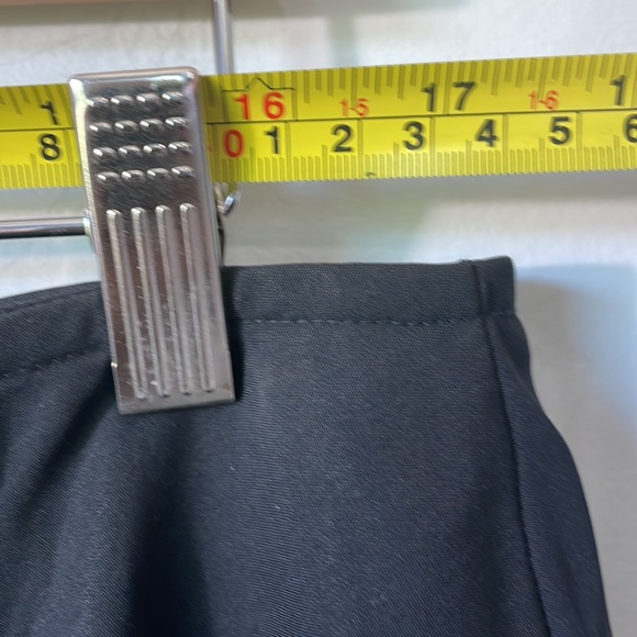 Vintage Calvin Klein classic A line midi skirt in black size 14. - Picture 6 of 7